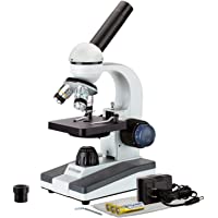 AmScope - 40X-1000X 360-Degree Rotating Monocular Head Compound Microscope - M150C